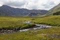 River BÃÂ  & Aonach Mor Royalty Free Stock Photo